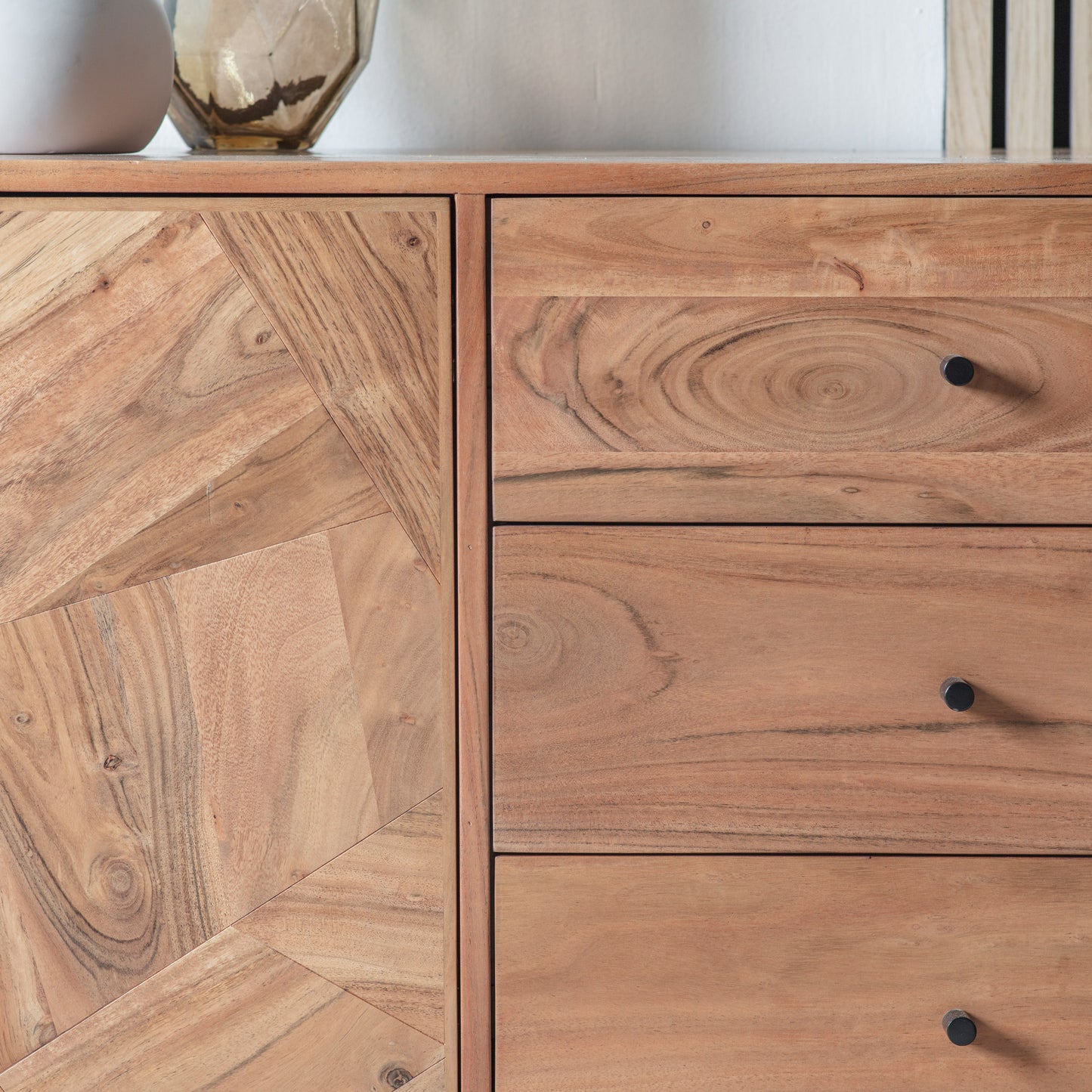 Oklahoma 2 Door 3 Drawer Sideboard Natural