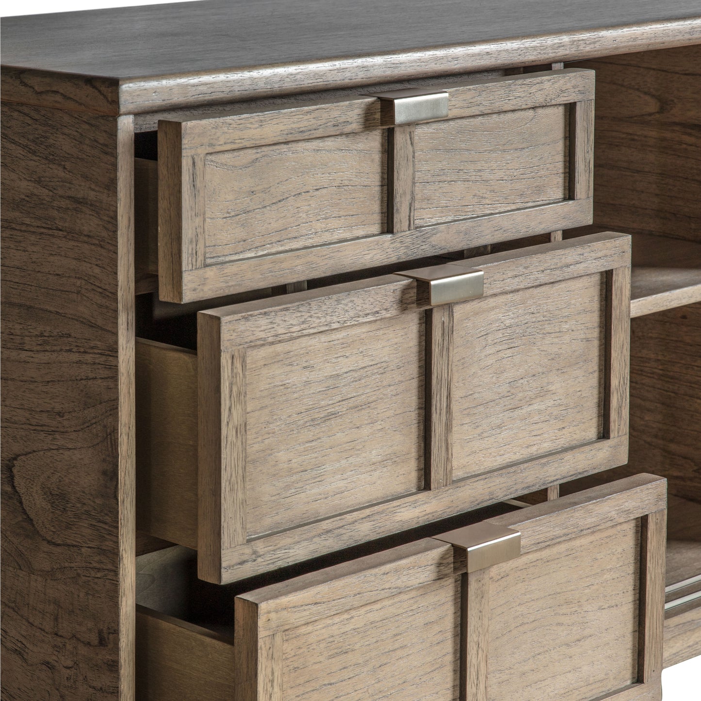 Kyoto 3 Drawer 2 Door Sideboard Natural