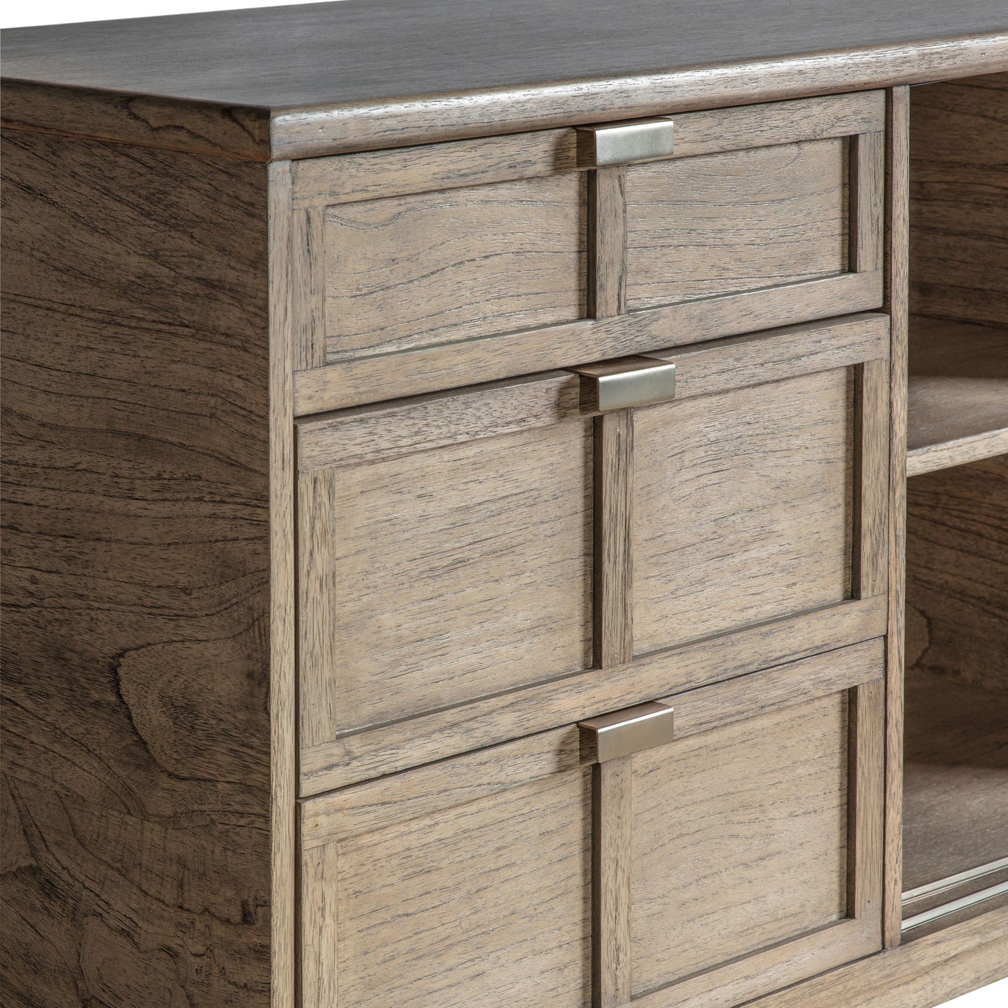 Kyoto 3 Drawer 2 Door Sideboard Natural