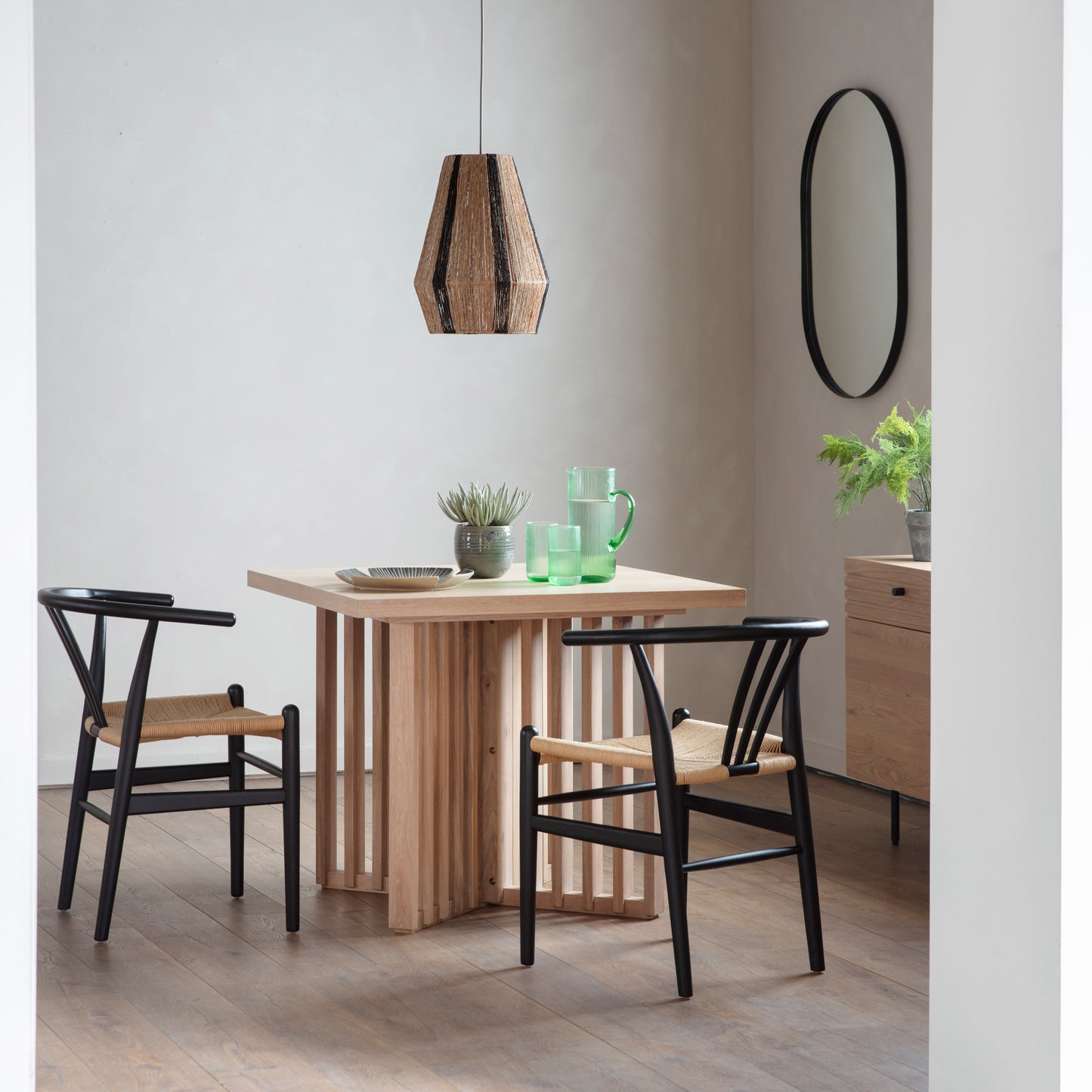 Okayama Dining Table Oak Small