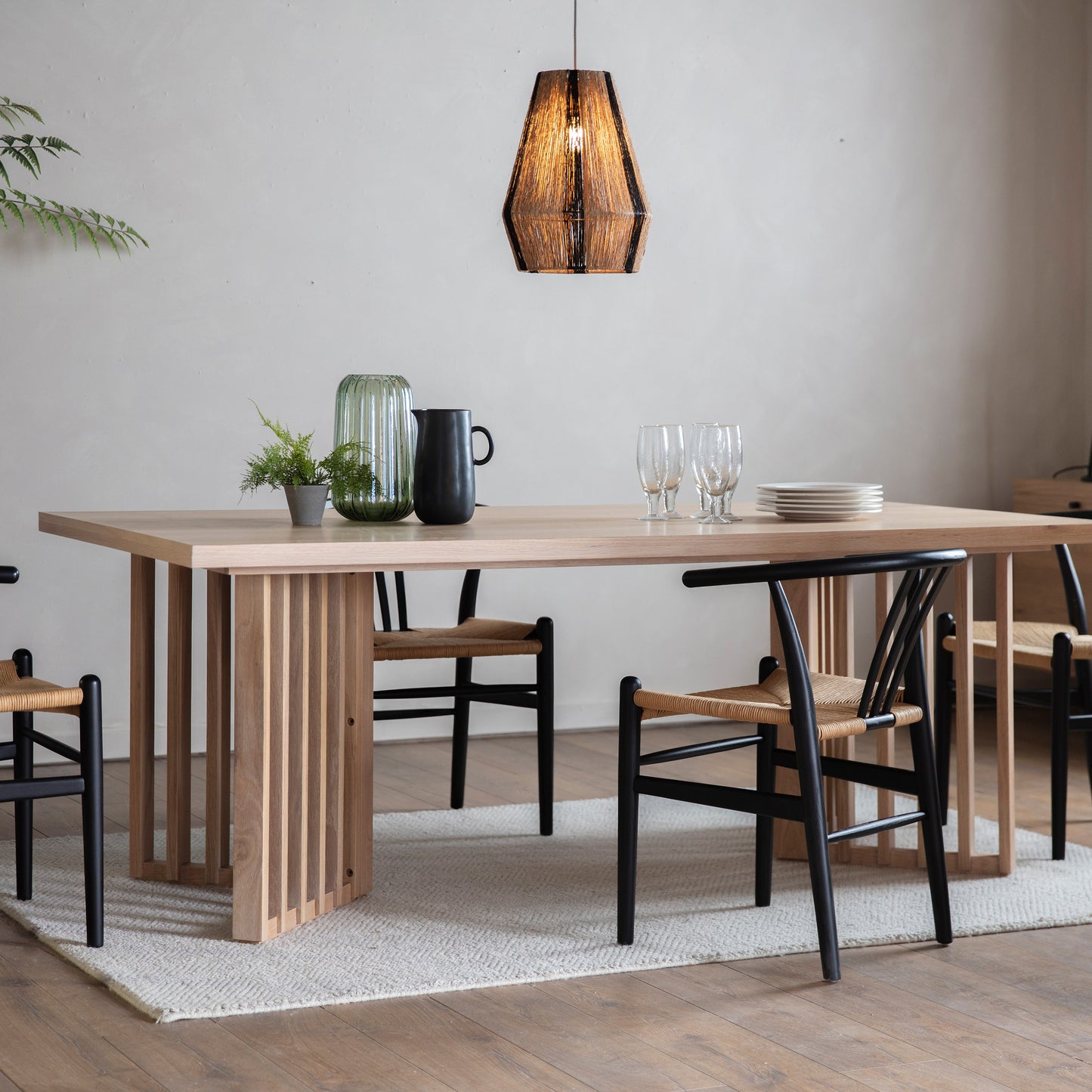 Okayama Dining Table Oak Large