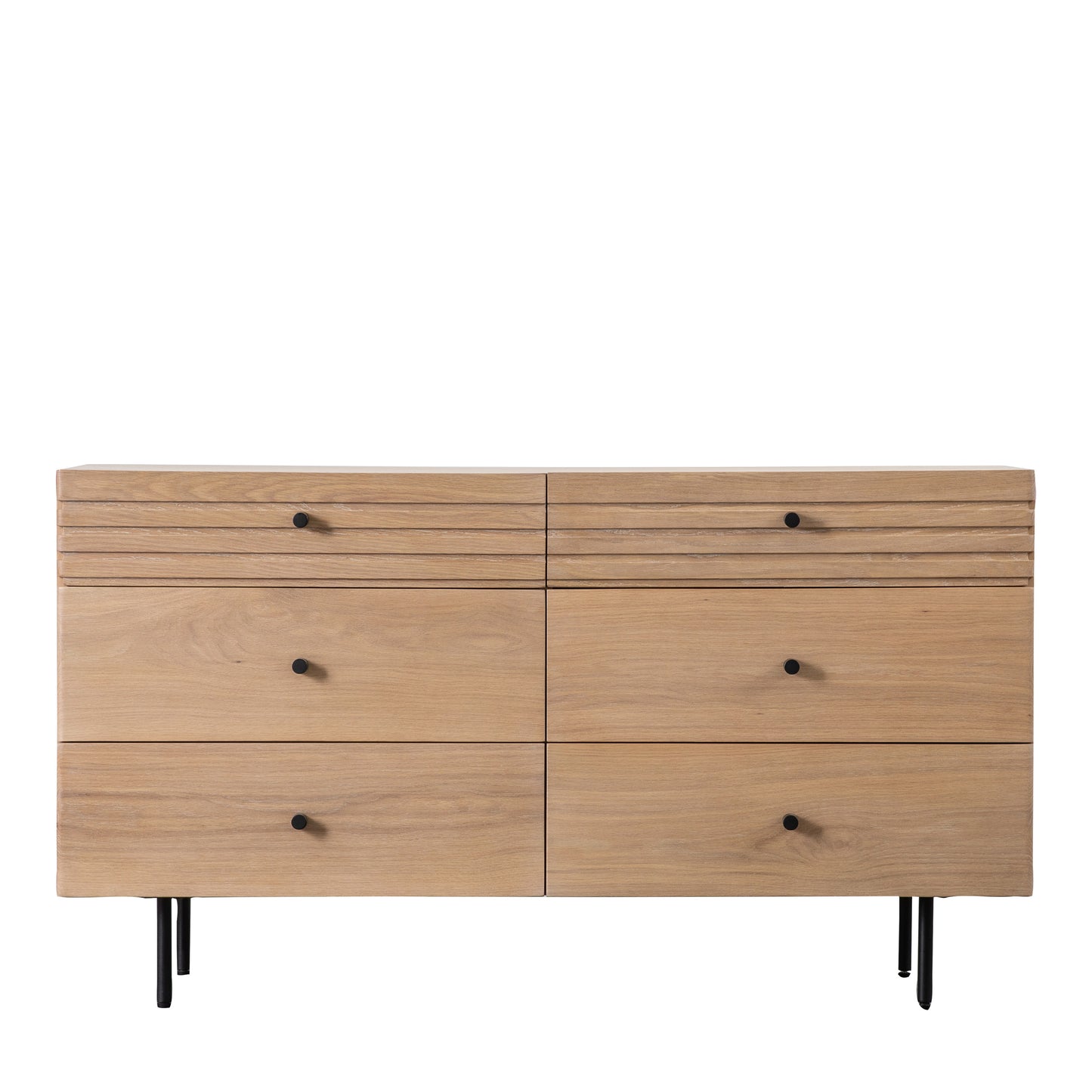 Okayama 6 Drawer Chest Oak