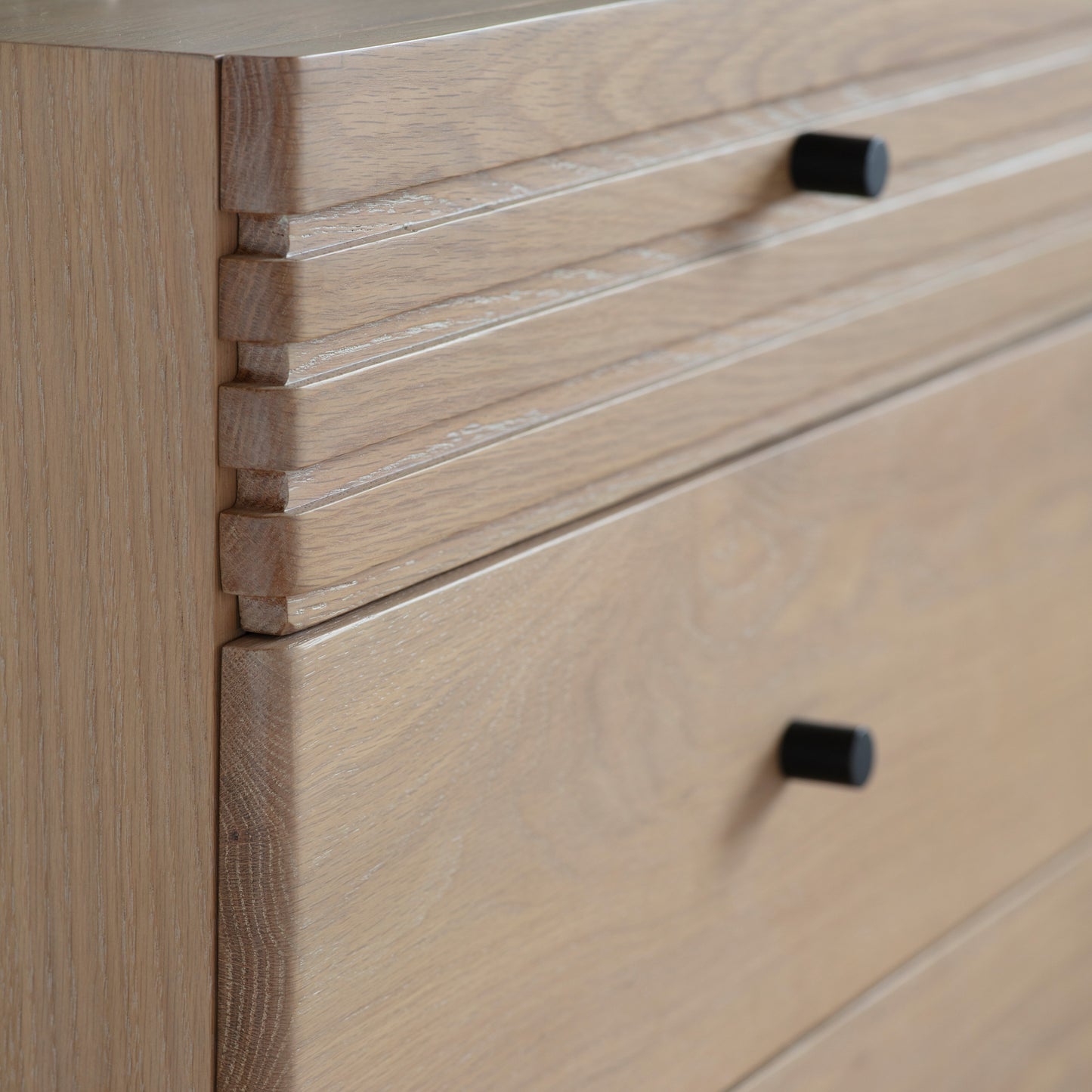 Okayama 6 Drawer Chest Oak