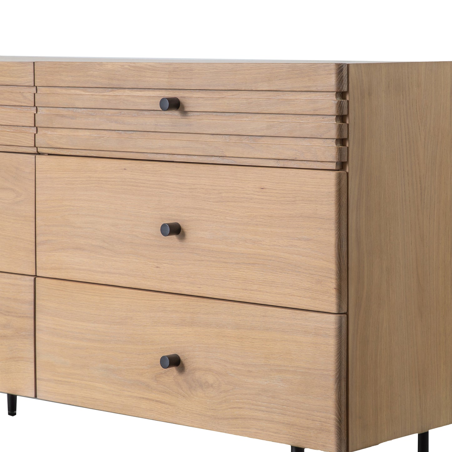 Okayama 6 Drawer Chest Oak