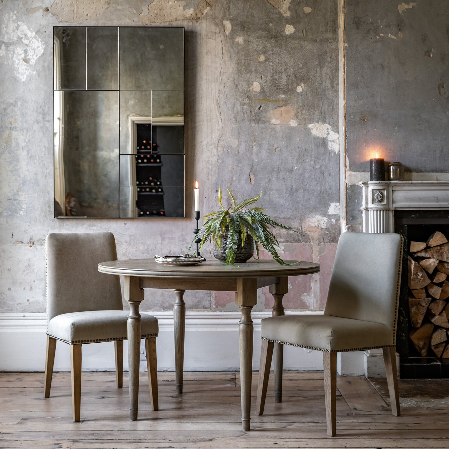 Mustique Round Dining Table Natural