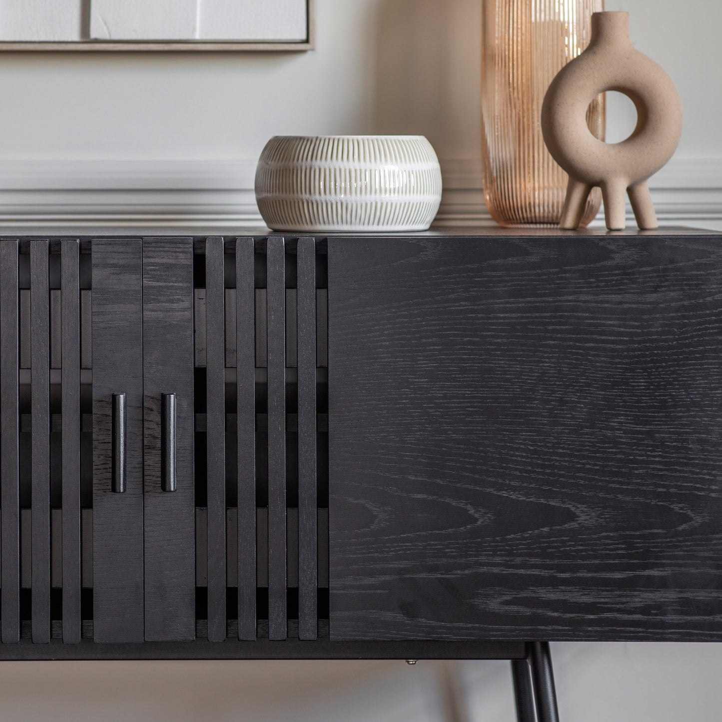 Holsen 2 Door Sideboard Black
