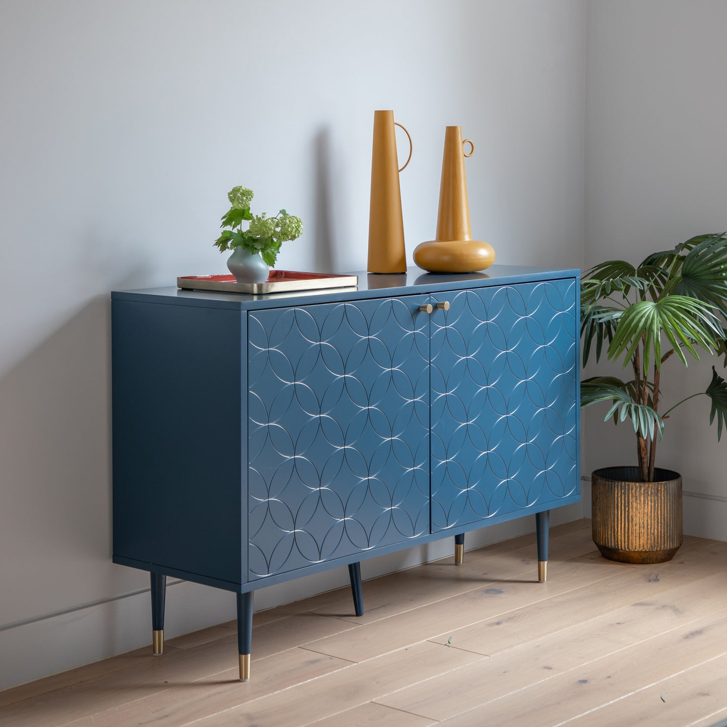 Holbrook 2 Door Cabinet Blue