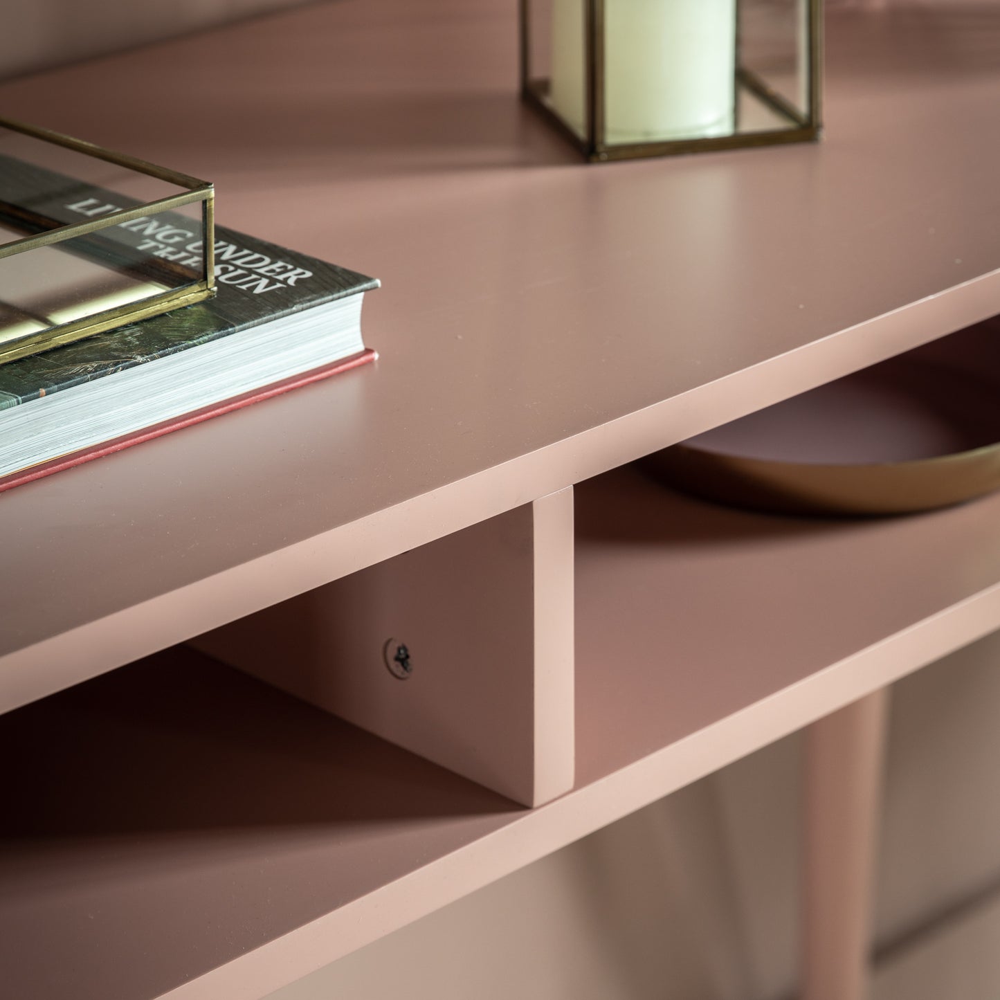 Holbrook Console Table Pink