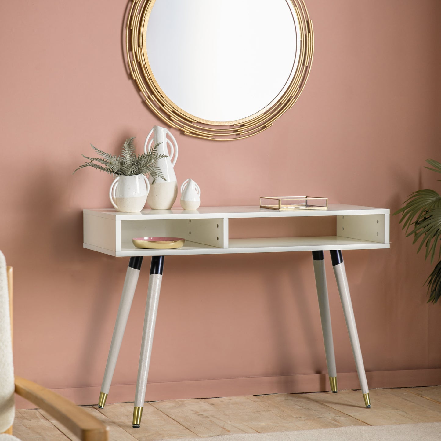 Holbrook Console Table White