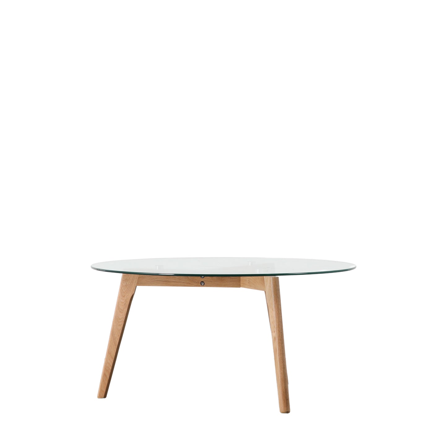 Blair Round Coffee Table Oak