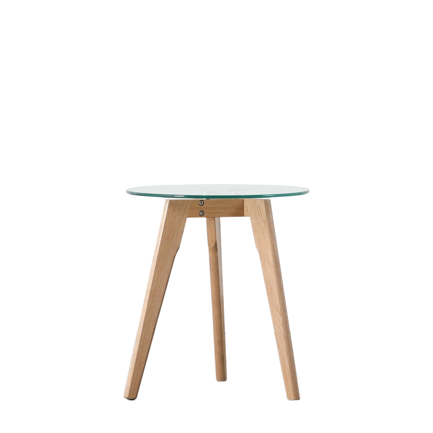 Blair Round Side Table Oak