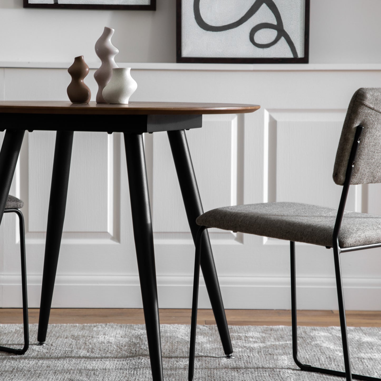 Astley Round Dining Table Oak