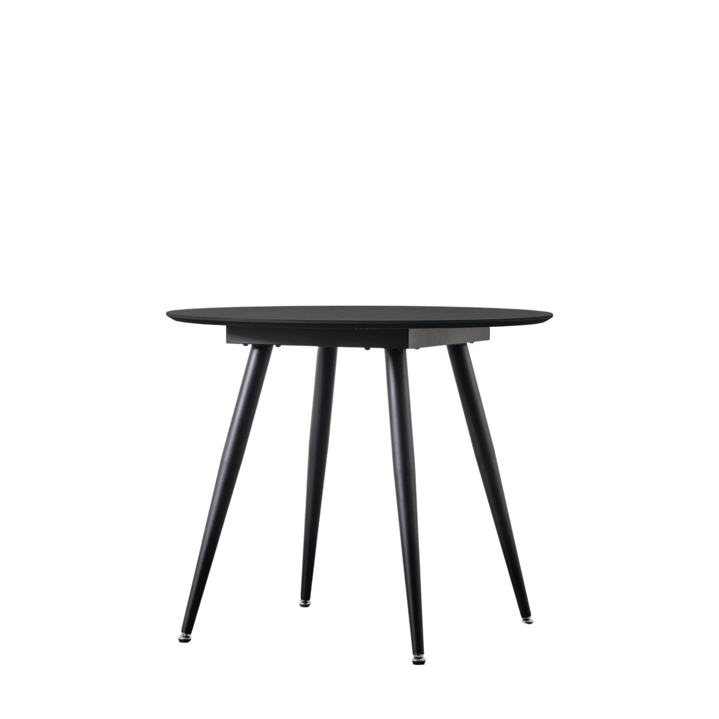 Astley Round Dining Table Black