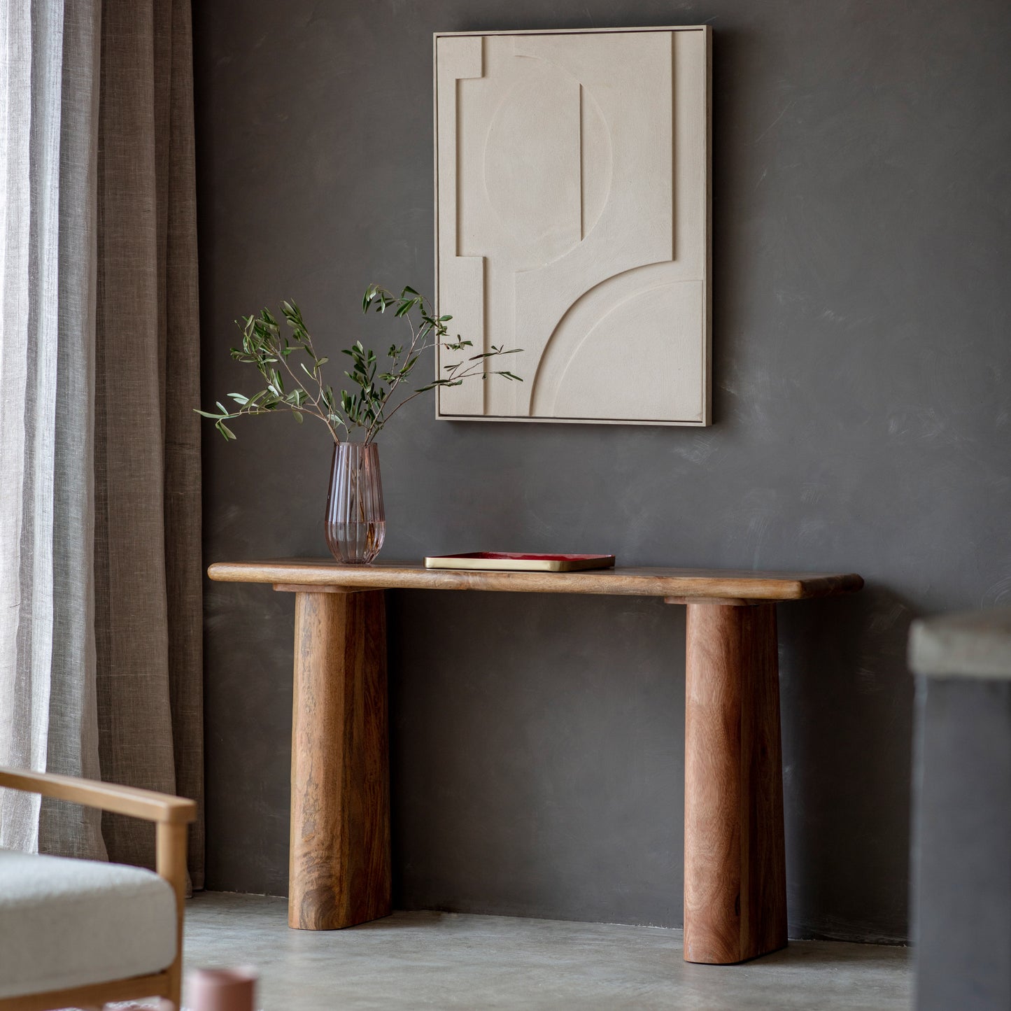 Hoffman Console Table Natural