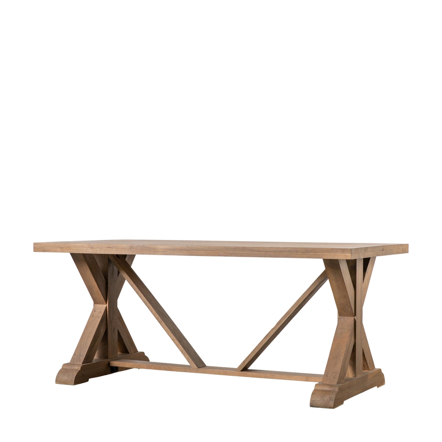 Ashbourne Dining Table Light Wood Small