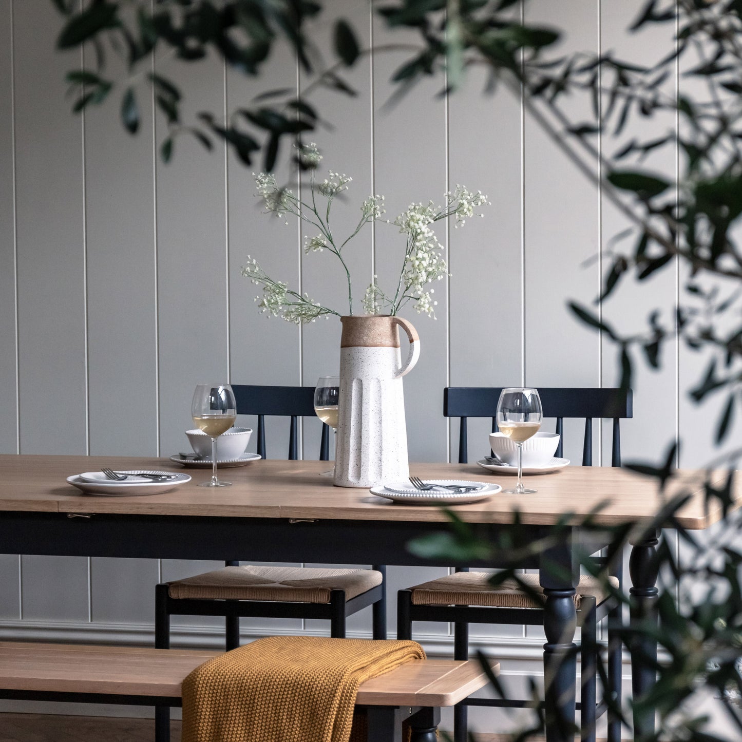 Eton Ext Dining Table Meteor