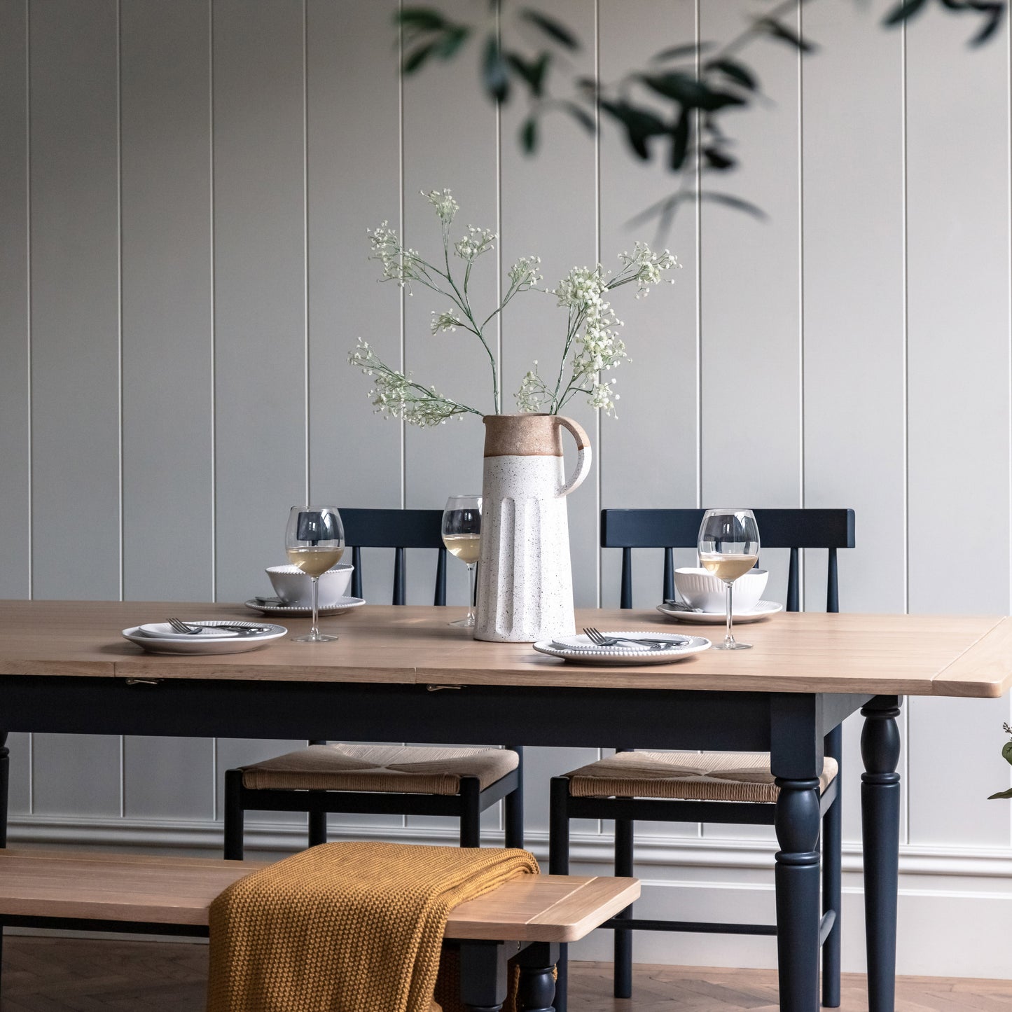 Eton Ext Dining Table Meteor