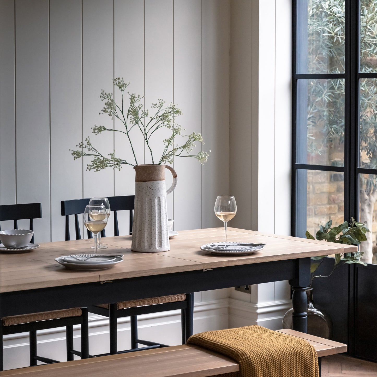 Eton Ext Dining Table Meteor