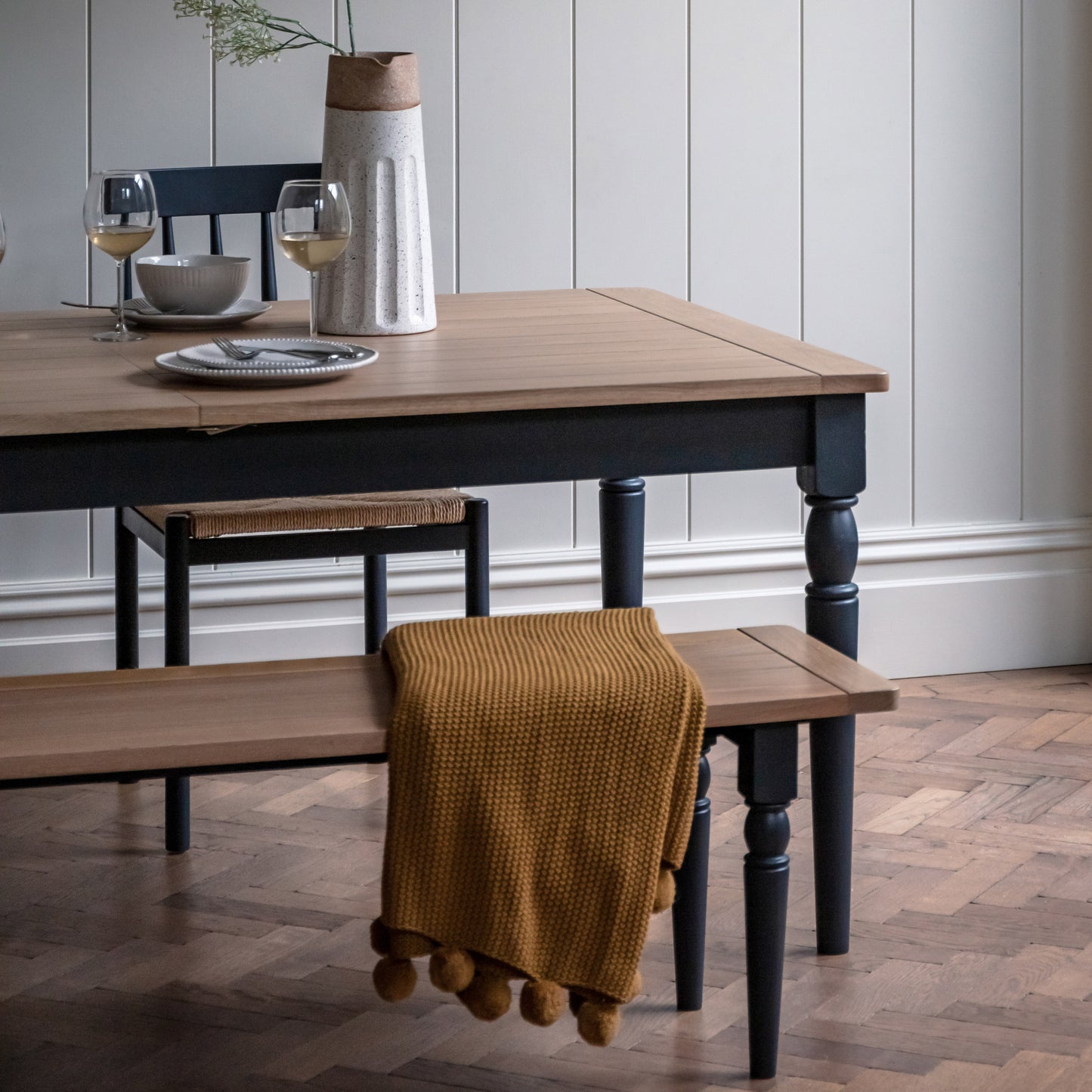 Eton Ext Dining Table Meteor