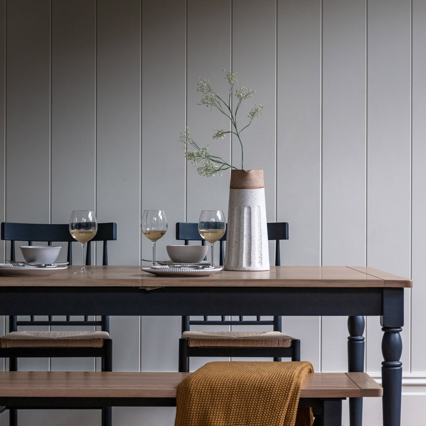 Eton Ext Dining Table Meteor
