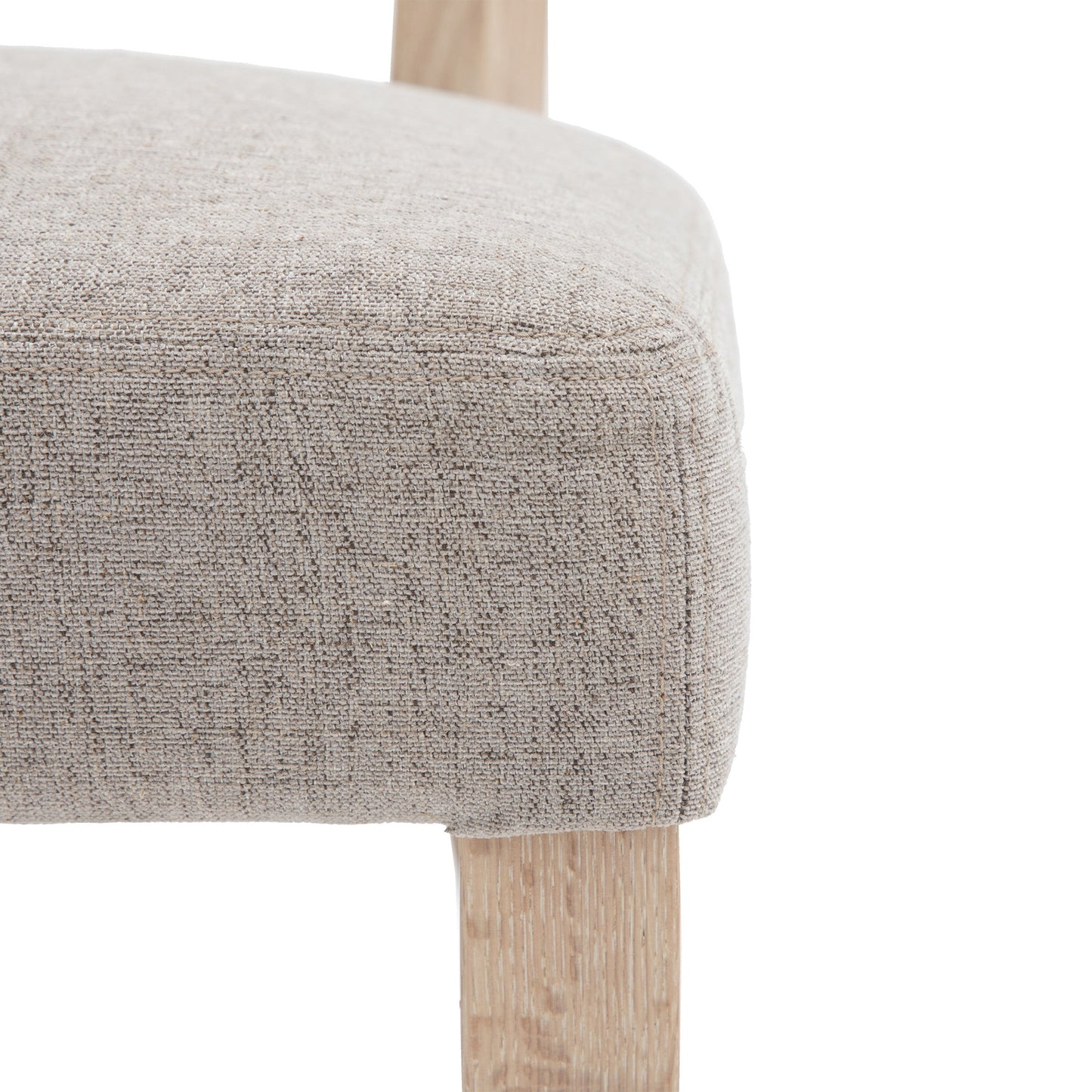 Eton Upholstered Dining Chair (2pk) Natural
