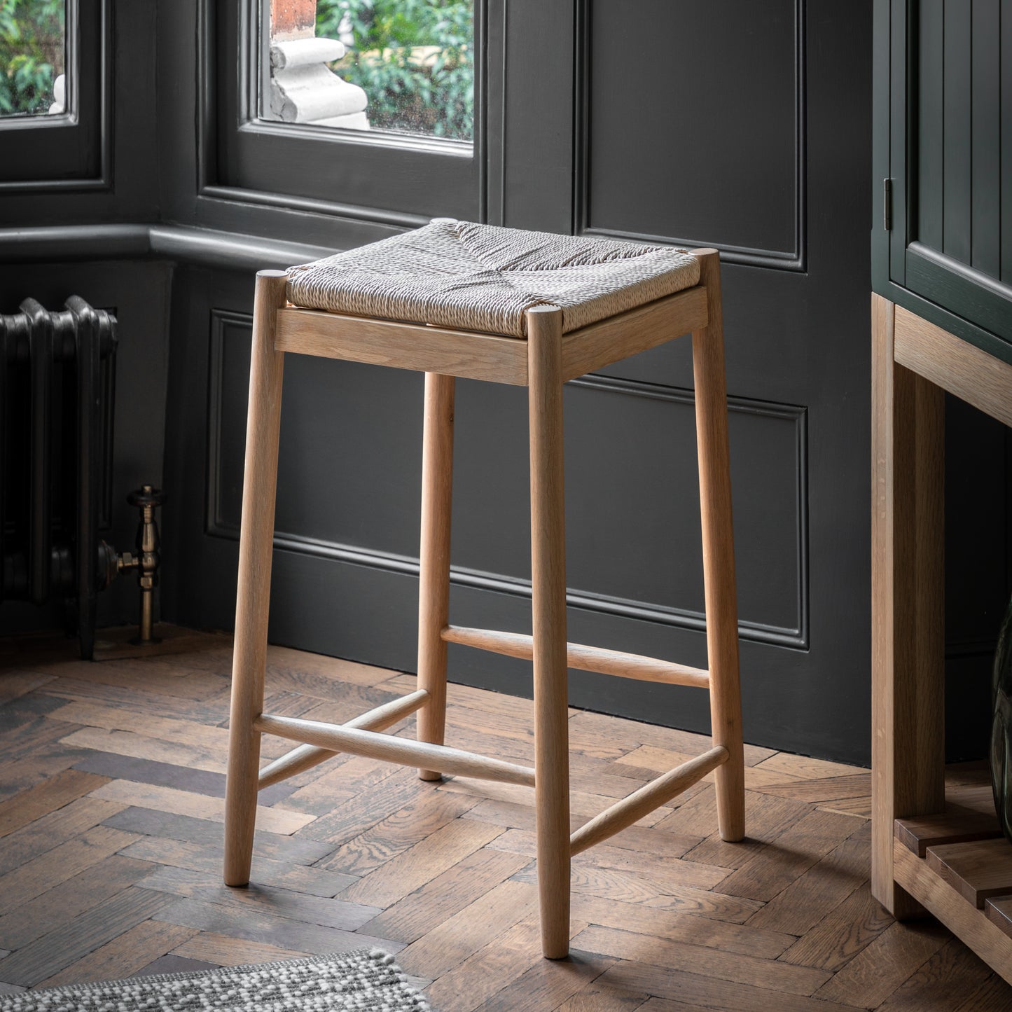 Eton Rope Stool Natural