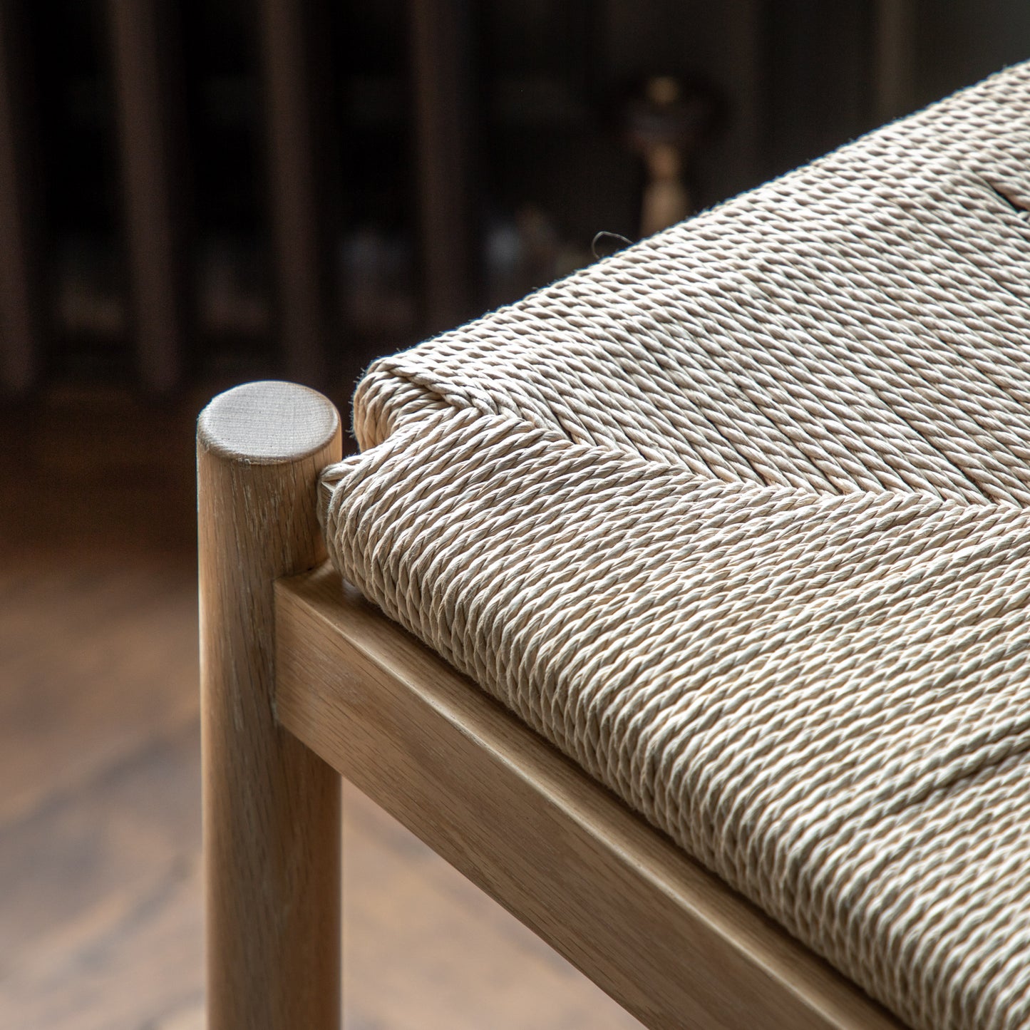 Eton Rope Stool Natural