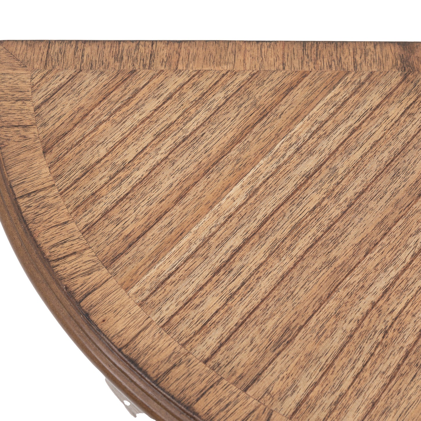 Highgrove Demi Lune Table Natural Wood