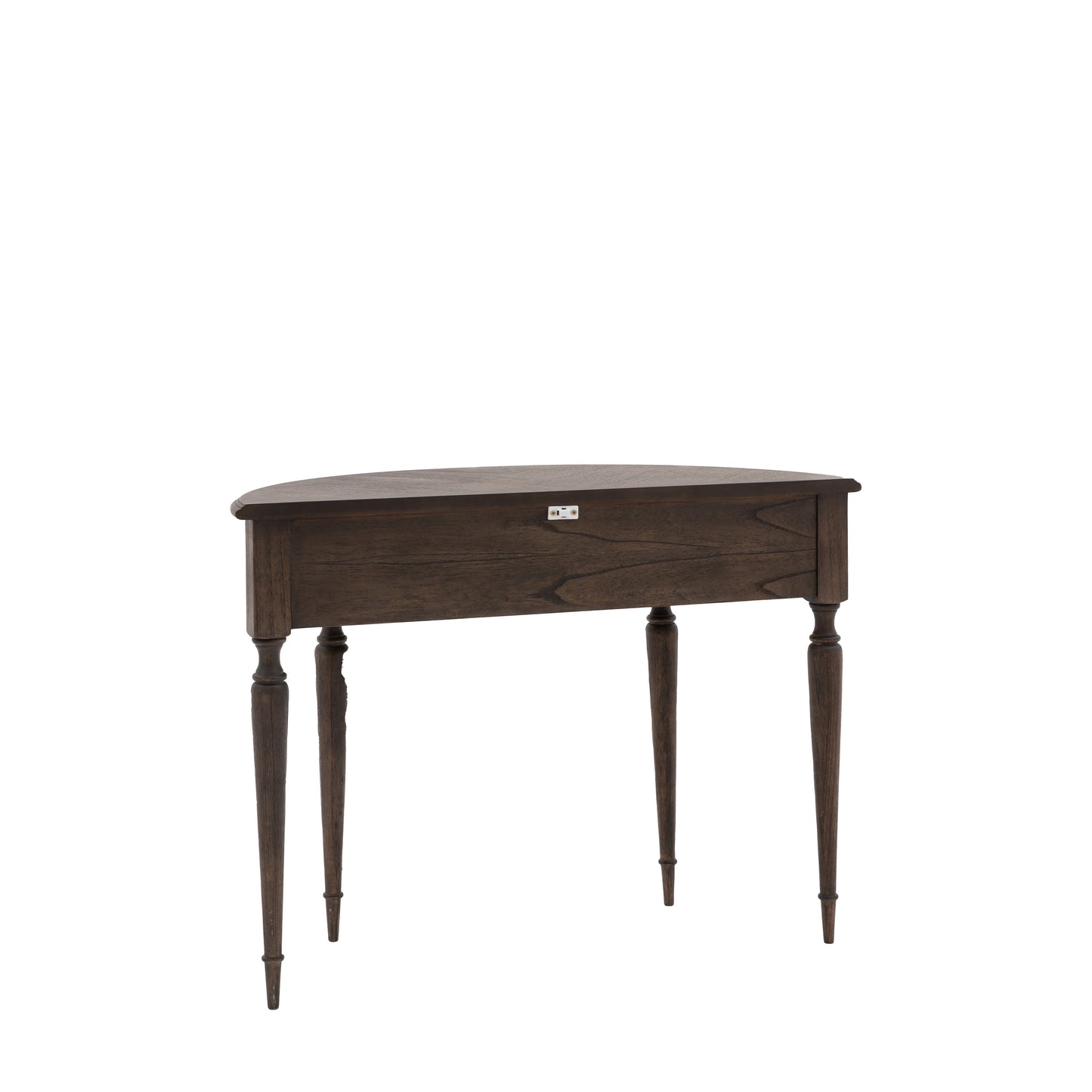 Madison Demi Lune Table Dark Wood