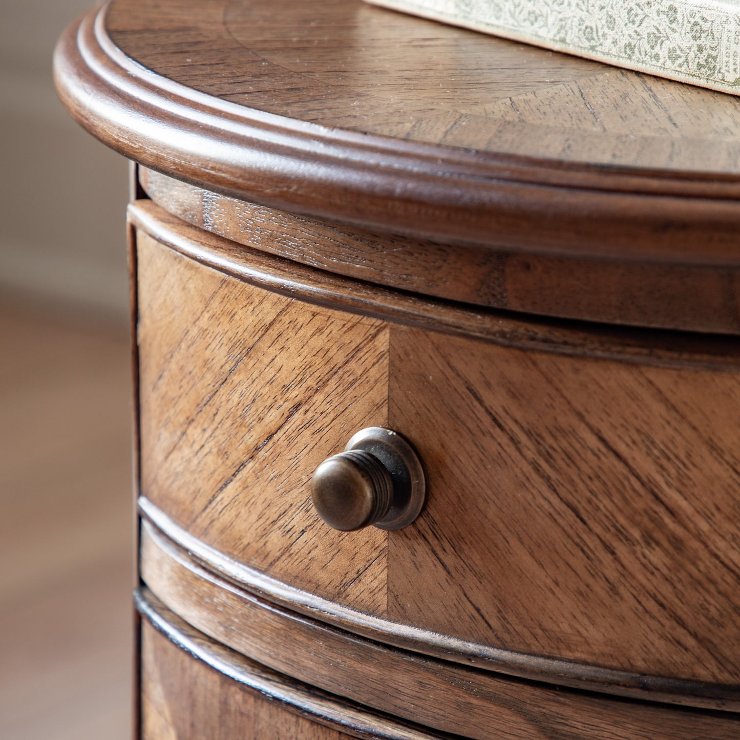 Highgrove Drum Side Table Peroba