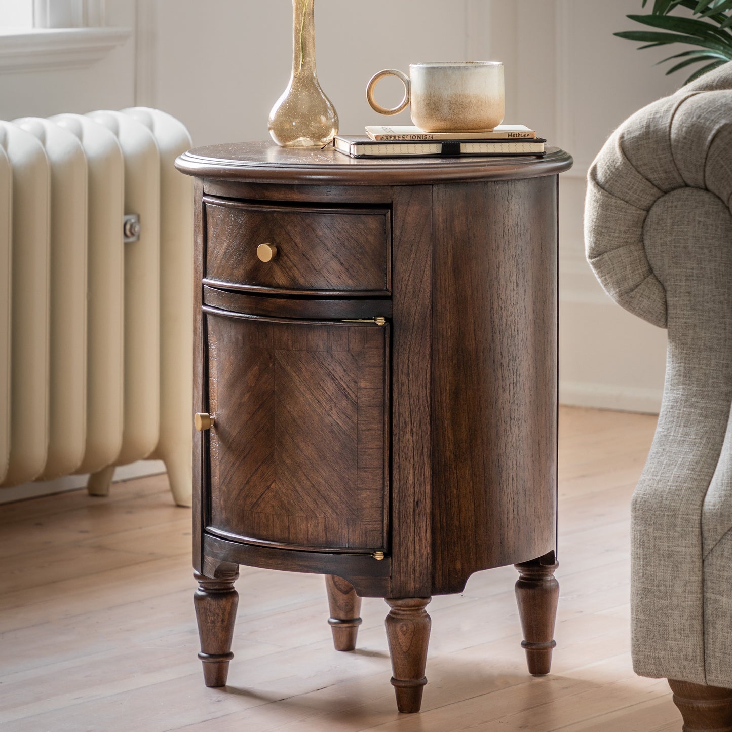 Madison Drum Side Table Coffee