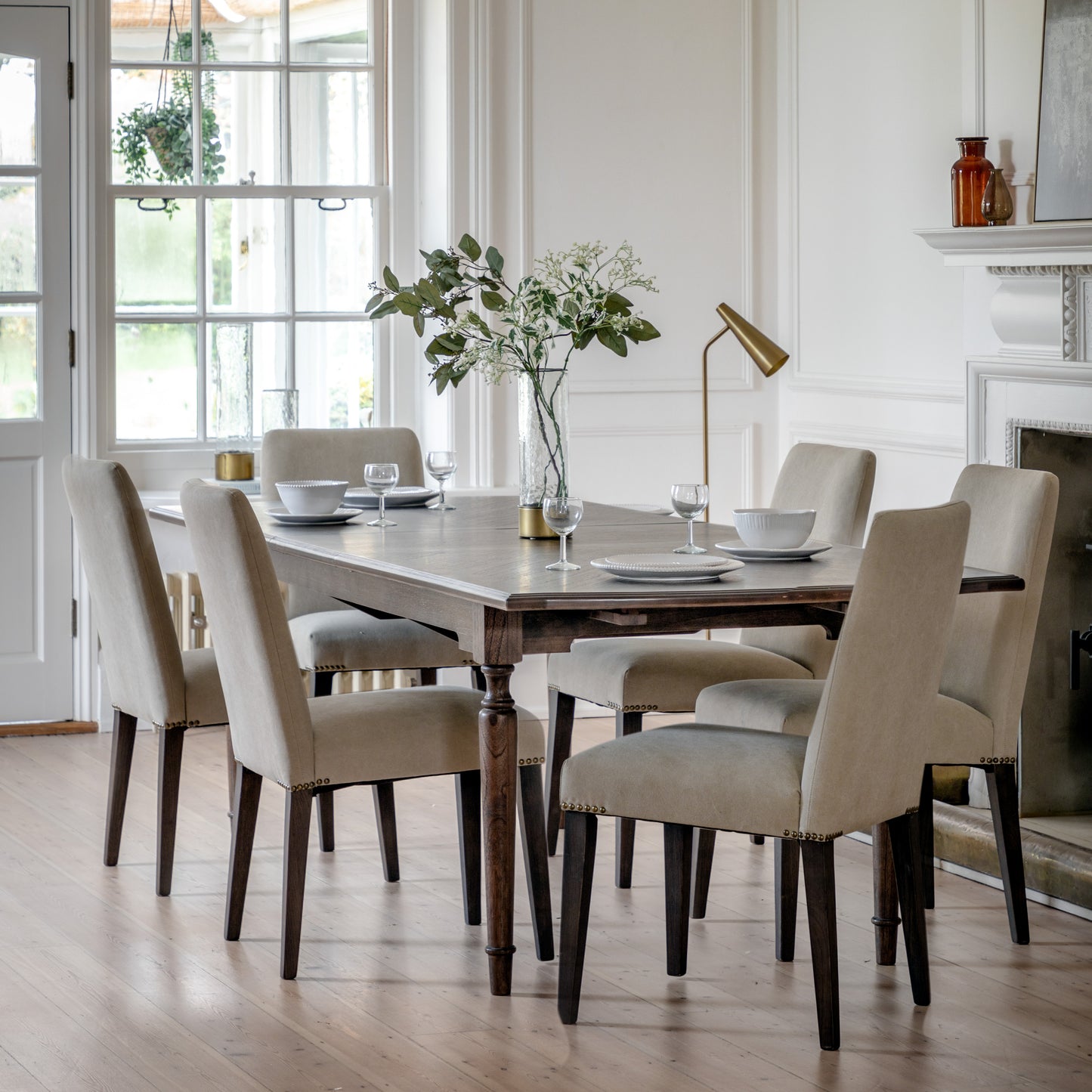 Madison Ext Dining Table Coffee