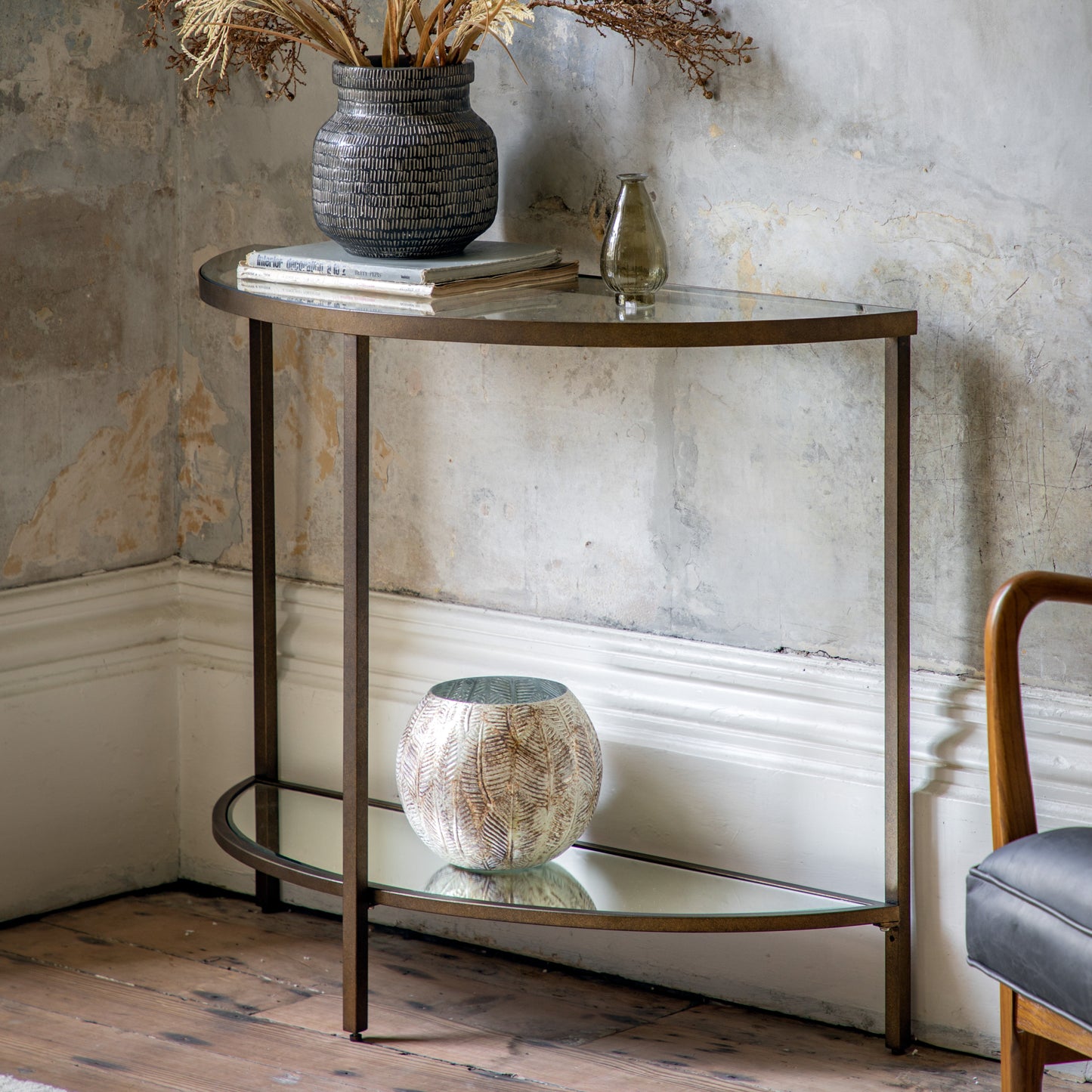 Hudson Console Table Bronze