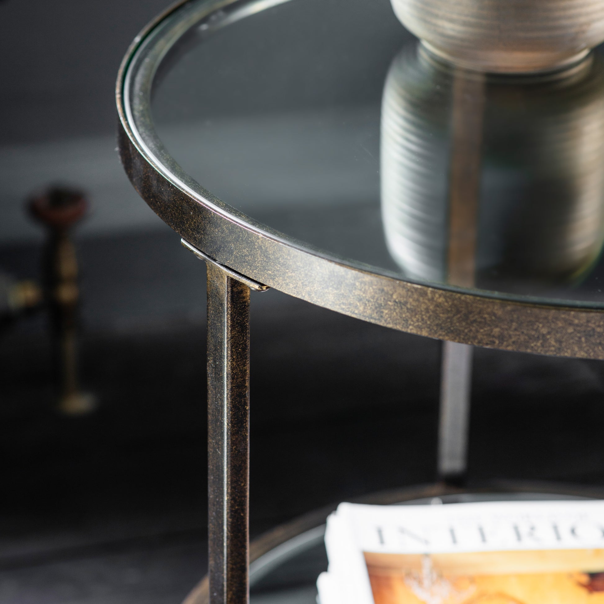Hudson Side Table Bronze