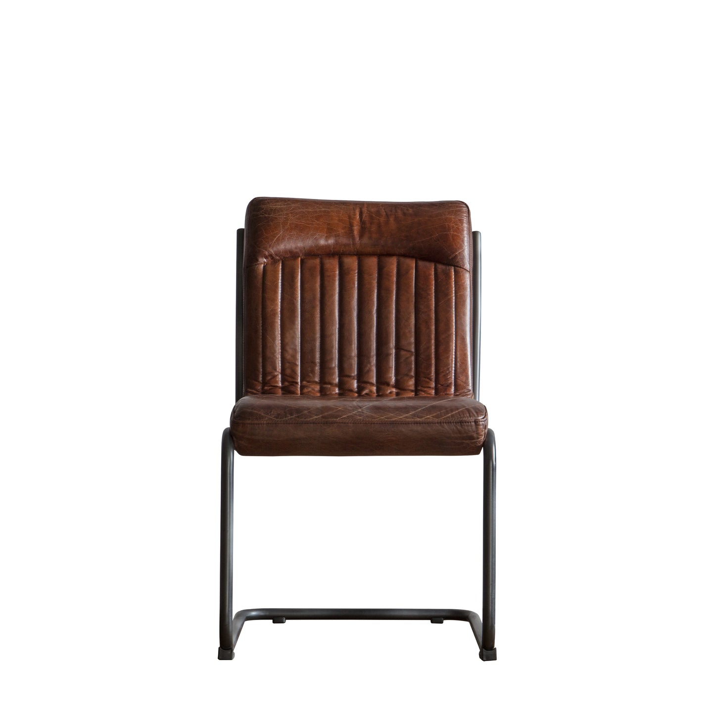 Capri Leather Chair Brown