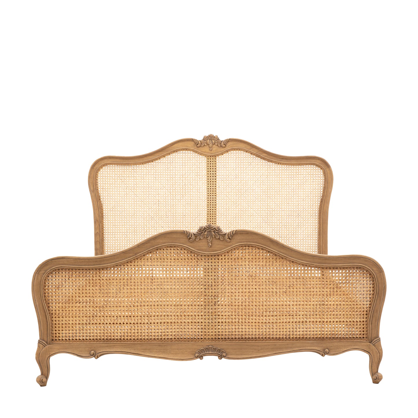 Chic Cane Bed Weathered King
