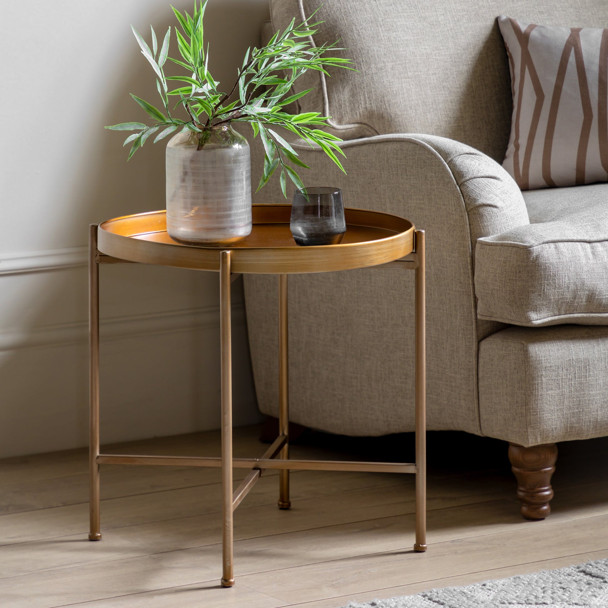 Lenox Tray Table Bronze