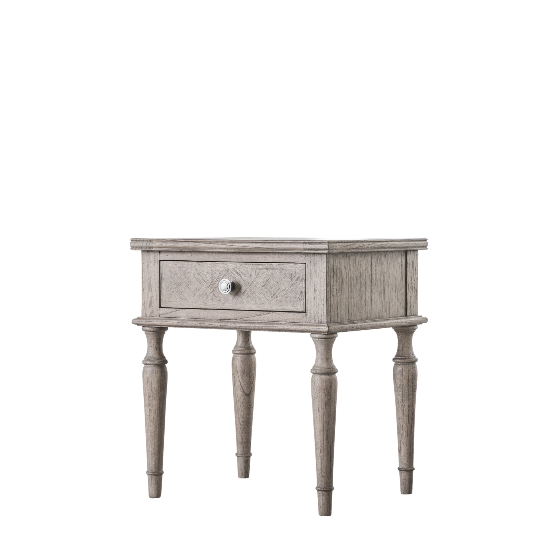 Mustique 1 Drawer Side Table Natural