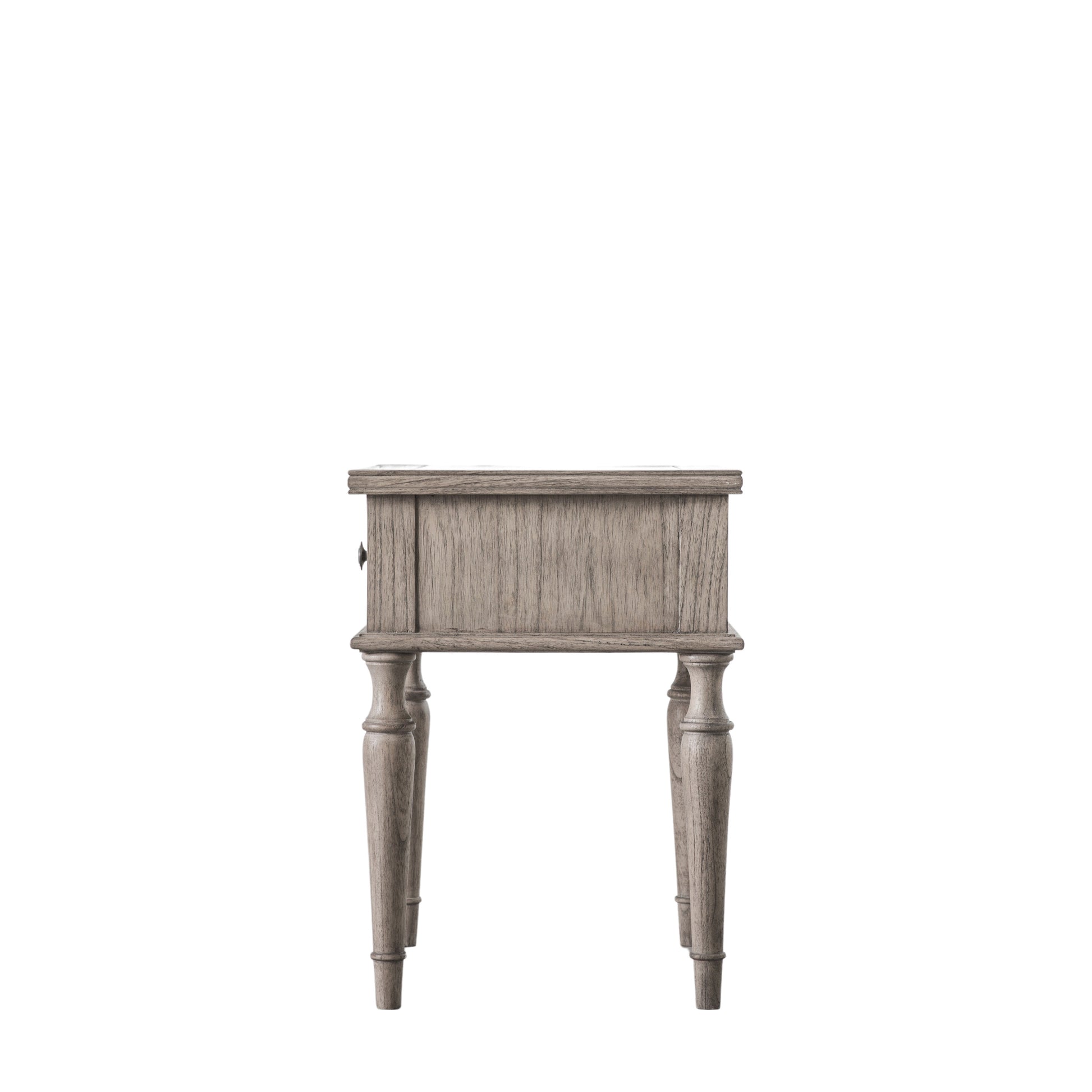 Mustique 1 Drawer Side Table Natural