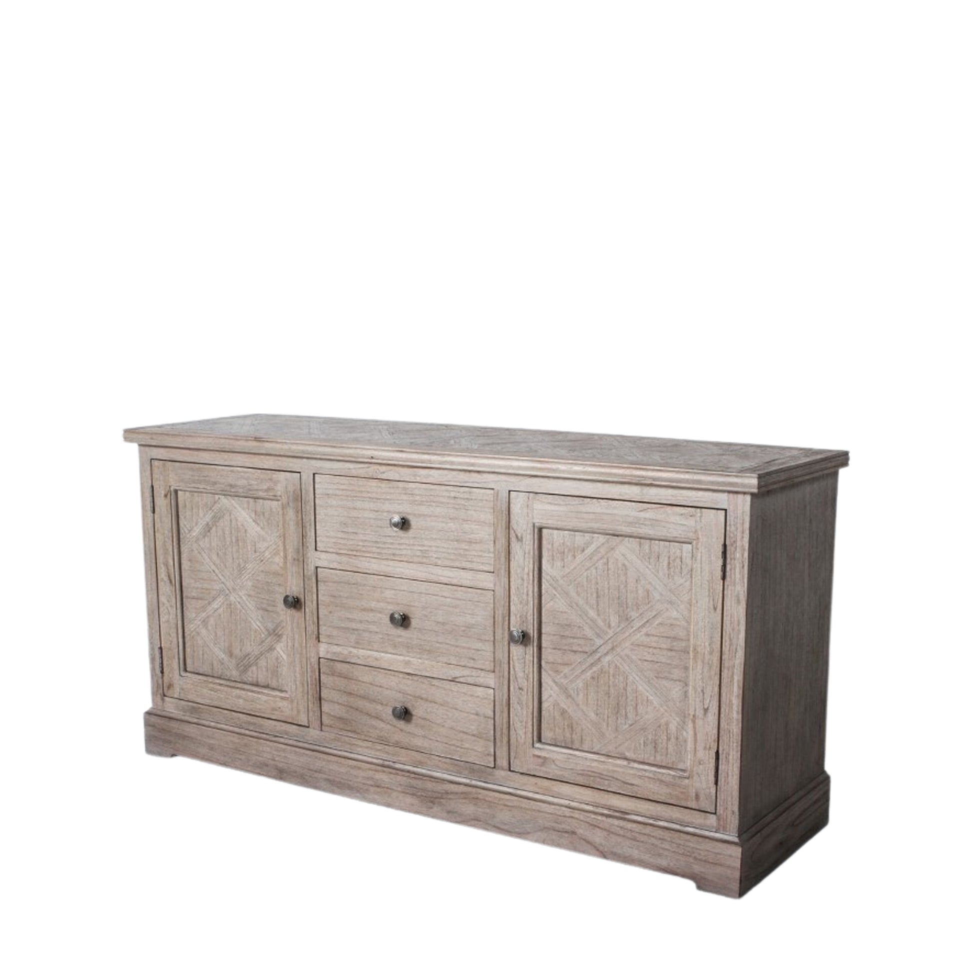 Mustique 2 Door 3 Drawer Sideboard Natural
