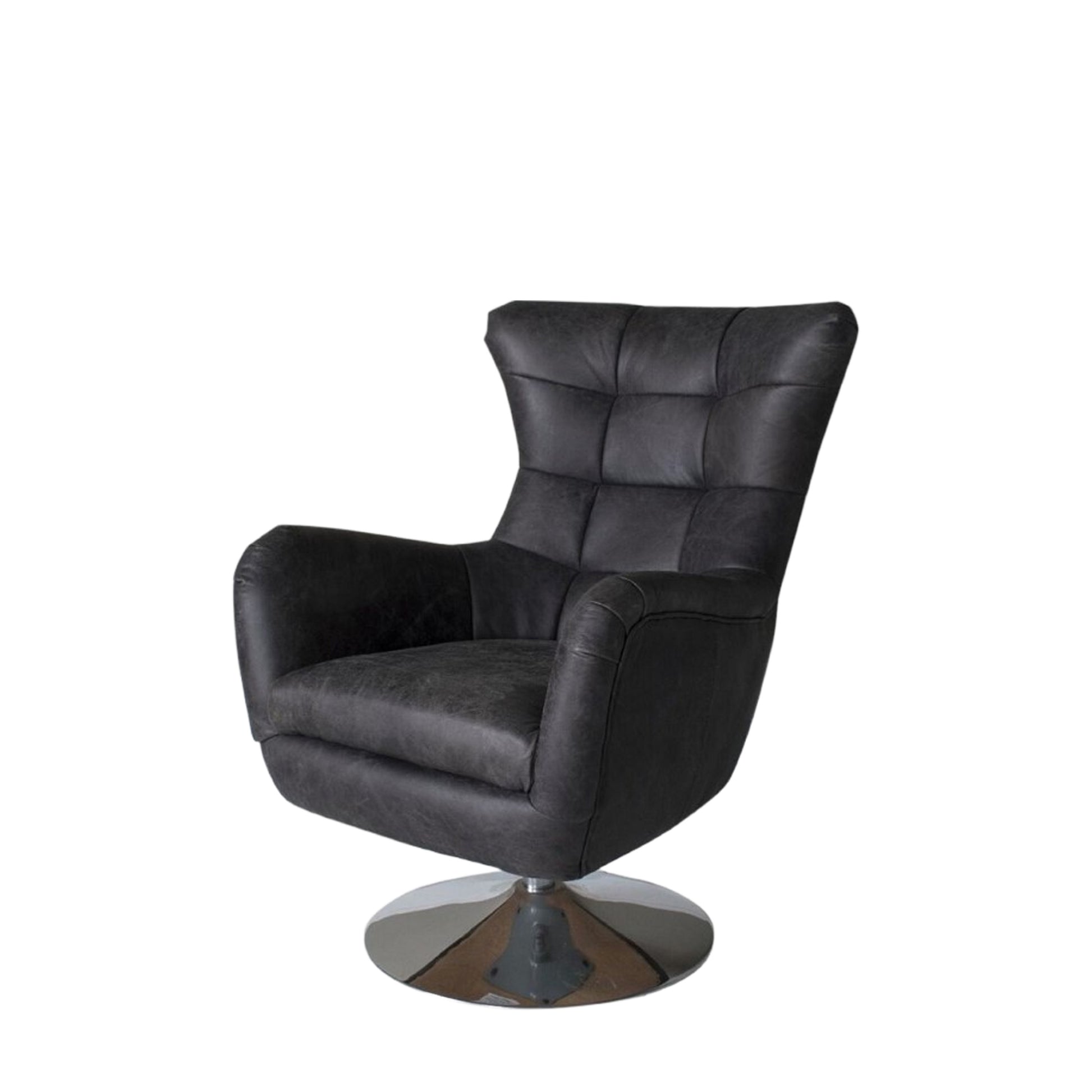 Bristol Swivel Chair Antique Ebony