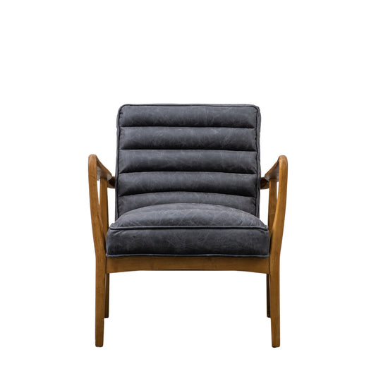 Datsun Armchair Antique Ebony