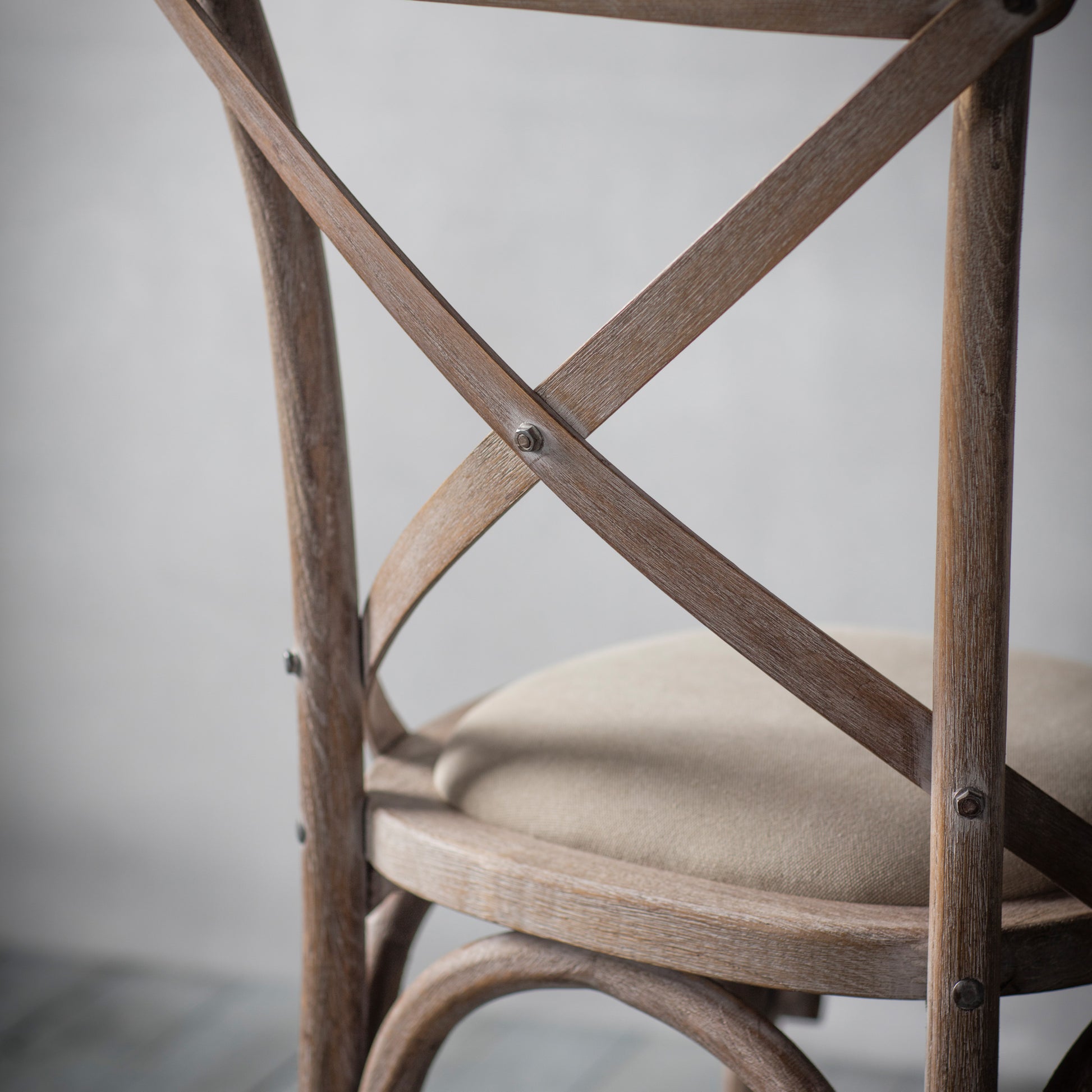 Cafe Chair Linen (2pk) Natural