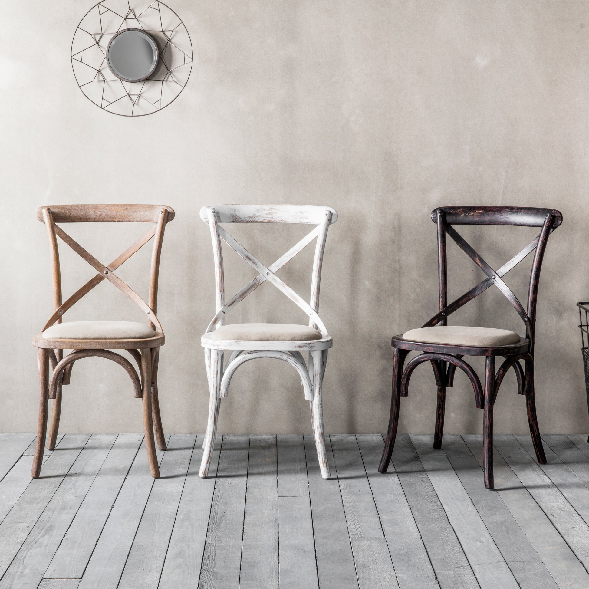 Cafe Chair Linen (2pk) Natural