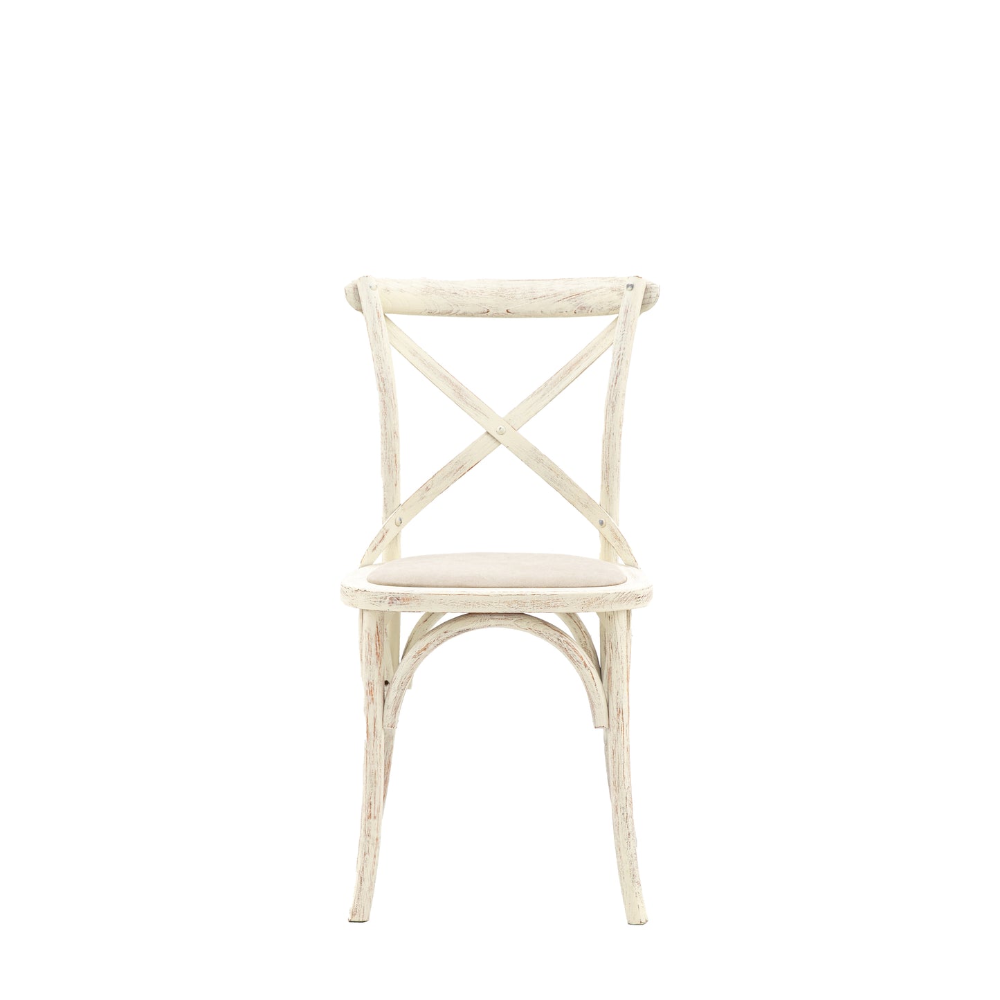 Cafe Chair Linen (2pk) White