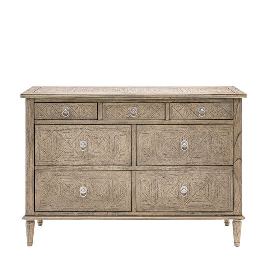 Mustique 7 Drawer Chest Natural