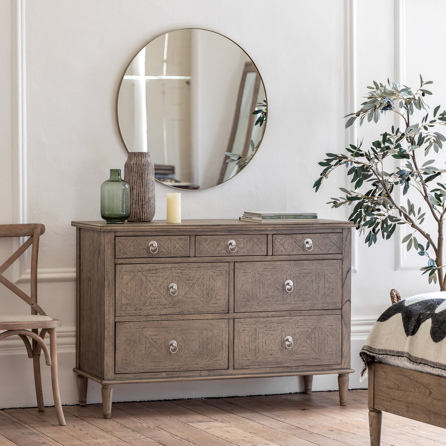 Mustique 7 Drawer Chest Natural
