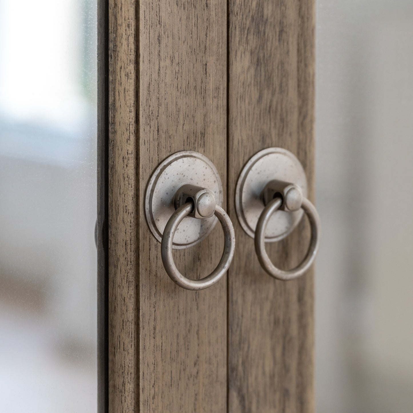 Mustique 2 Mirror Door Wardrobe Natural