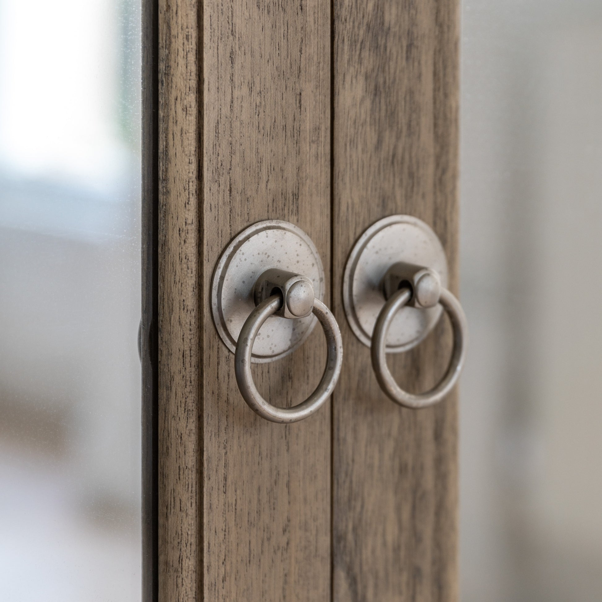 Mustique 2 Mirror Door Wardrobe Natural