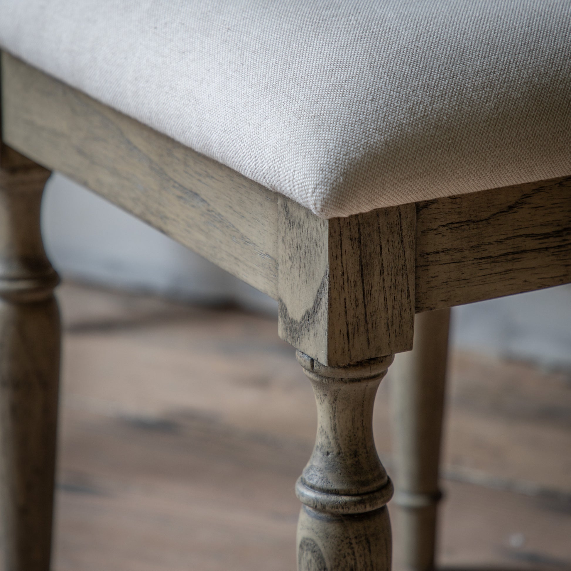 Mustique Dressing Stool Natural